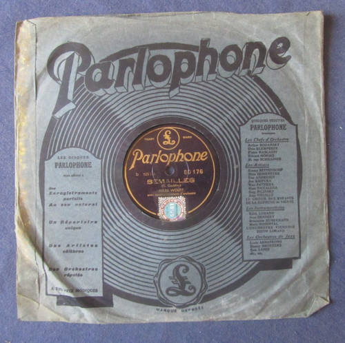 Ancien disque tours - disque, 78