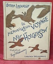 SELMA LAGERLOF LE MERVEILLEUX VOYAGE DE NILS HOLGERSSON - IL. R. REBOUSSIN 1951