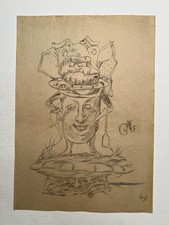 Salvador Dali Dessin sur