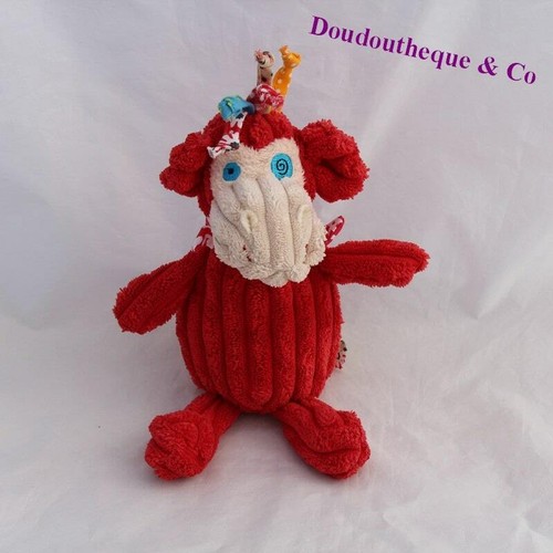 Peluche singe les deglingos - peluche,