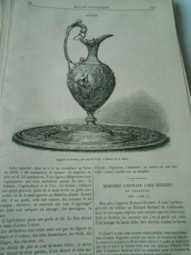 Aiguière bronze 1872 - aiguière, en