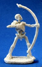 1 x SQUELETTE ARCHER- BONES REAPER figurine miniature jdr rpg d&d skeleton sword