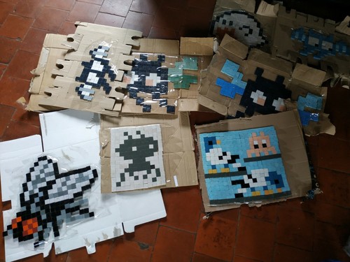 Kit mosaïque space invaders - kit,