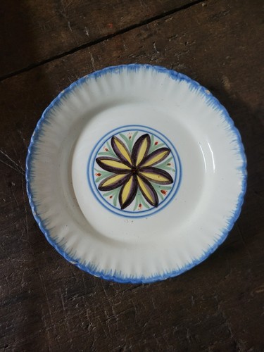 Ancienne assiette faïence - assiette,