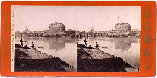 Rome tiber angel roma - tiber,