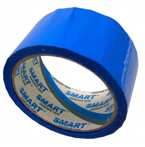Ruban emballage bleu 50y - ruban,