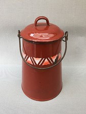 Ancien bidon lait émail - ancien,