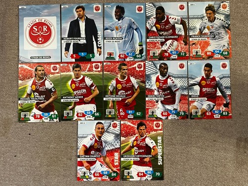 Lot cards panini adrenalyn - 12,