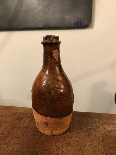 Joli petite bouteille grès - petite,