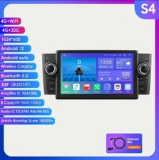 Autoradio Fiat Punto 2007-2012 4G+32GB 7 " Android 12 8Core 4G+ Wifi Carplay