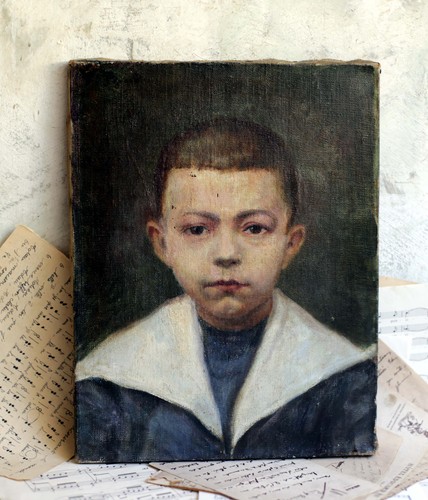 Original portrait oil painting - original,