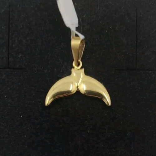 Pendentif 18k 750 mls - or,