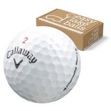 50 CALLAWAY CHROME SOFT BALLES DE GOLF RÉCUPÉRATION / LAKE BALLS - QUALITÉ AAAA 