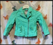 Veste Blouson vert tendre ORCHESTRA Lovely Girl 5 ans