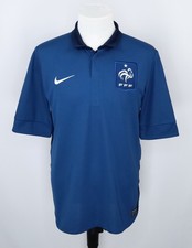 FRANCE FFF 2011 2012 HOME SHIRT  - MAILLOT FOOTBALL NIKE VINTAGE DRI-FIT 406302