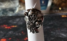 NEUVE BAGUE MIXTE SONS OF ANARCHY ARGENT T57 
