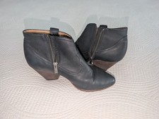 Frye Black Reina Booties