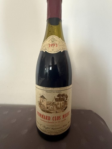 Bouteille vin rouge pommard - vin,