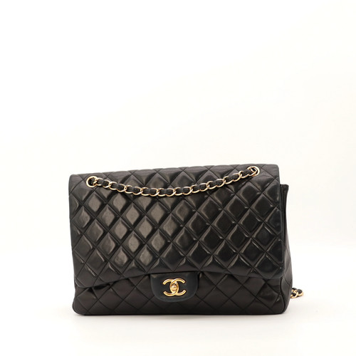 Sac bandoulière chanel maxi - sac,
