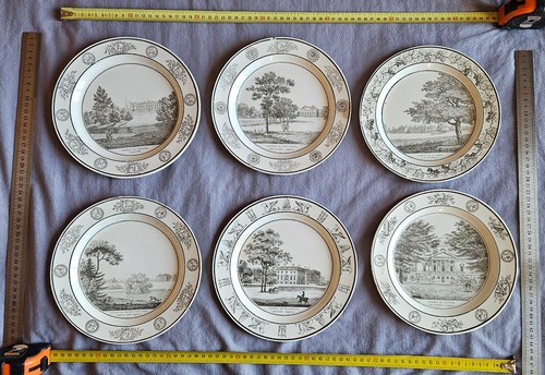 Assiettes empire faience - 6,