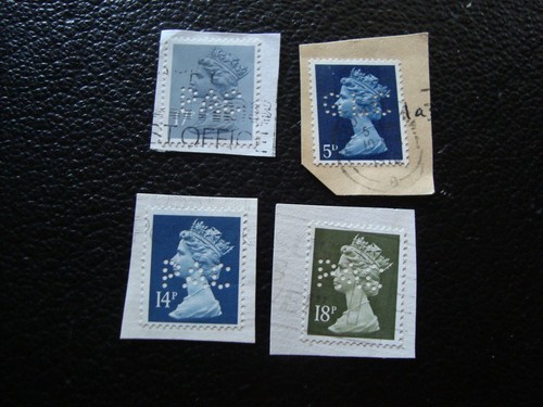 Royaume uni 4 - -, timbres