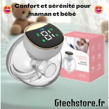 Tire-lait électrique, portable, silencieux, mains libres, confort,BPA,USB