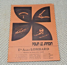 Ancien Catalogue Jardin ETS