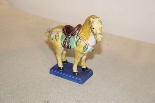 Statue cheval vintage - de, en