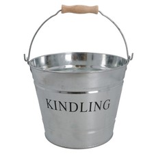 Seau de rangement en bois