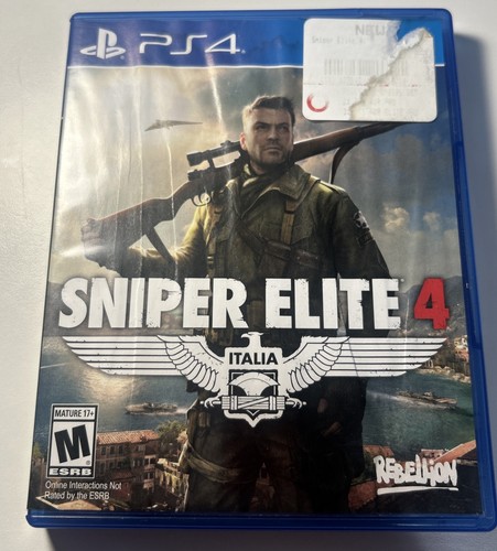 Sniper elite playstation 4 - 4, (playstation