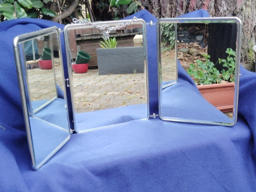 Ancien grand miroir - ancien,
