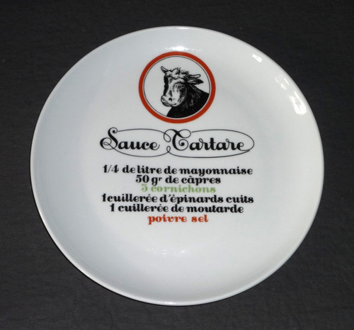 Rare assiette sauce - assiette,