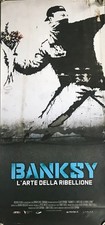 BANKSY Affiche Originale L'Arte Della Ribellione 2020 Street Art Poster