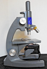 Vintage 1960s Bausch & Lomb 10-43x Zoom Macroscope Microscope W/Éclairé Base