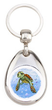 Tortue sous marine - Porte