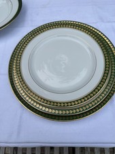 Bernardaud Pouilly Empire Service 32 Assiettes (4x8) Porcelaine De Limoges 1960