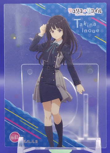 Takina inoue lycoris - takina, recul