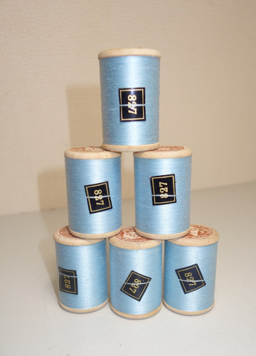 Fil bleu myosotis dmc 50 - myosotis,,