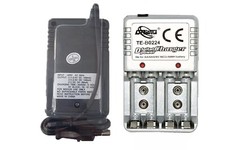 Chargeur pile AA/AAA 9V piles