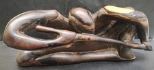 Sculpture sur bois exotique