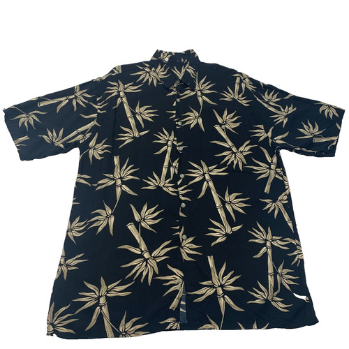 Chemise hawaïenne noir - chemise,