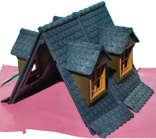 Playmobil toit maison - toit,