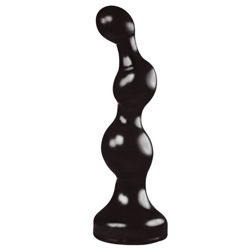 Plug anal vinyle noir zizi - vinyle, xxx