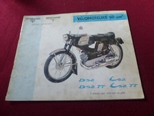 CATALOGUE PIECES DETACHEES MOTOBECANE  MOTOCONFORT : D52  C52  &  TT / 5 vitesse