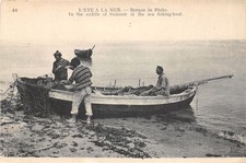 14-SAINT LAURENT SUR MER-BARQUE DE PECHE-N T6018-D/0111