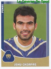 240 JEHU CHIAPAS MEXICO PUMAS UNAM PRIMERA DIVISION APERTURA 2010 PANINI