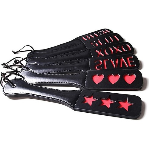 Paddle simili cuir bdsm - cuir,