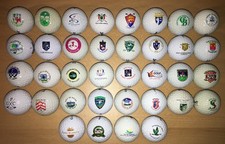Lot 10 balles logotées golf parcours français