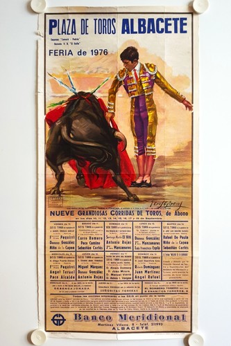 Affiche corrida plaza - corrida,