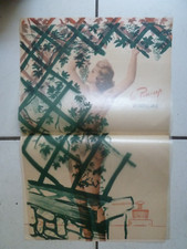 POSTER  CENTRAL  DU   Magazine  STARS et VEDETTES  avec PIN-UP de ROGER BRARD 7